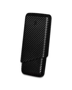 Lotus 62 Ring 3 Finger Carbon Fiber Cigar Case