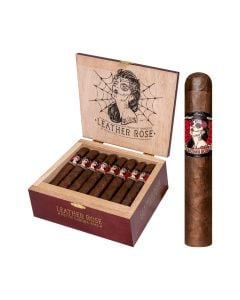 Deadwood by Drew Estate Leather Rose Petite Corona