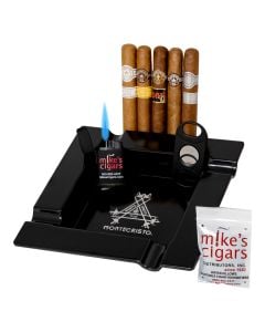 Montecristo Cigars & Ashtray Gift Set