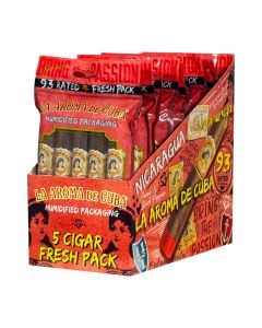 La Aroma De Cuba 94-95 Rated Fresh Pack - orange
