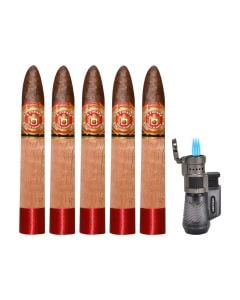 Arturo Fuente Chateau Fuente Queen B with Torch Lighter