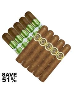 Double Stack H Upmann Miami VS Macanudo Cafe
