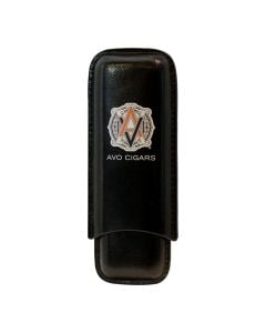 Avo Black Leather Cigar Case
