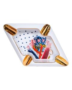 OpusX Society 1776 Series Ceramic Ashtray