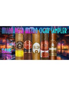 Miami Deco Metro Cigar Sampler