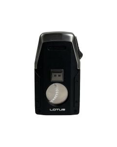 Lotus Starship Double Torch Lighter with Cutter