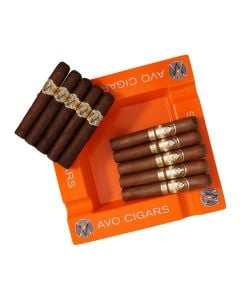 Santa's Avo Ashtray with Cigars