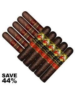 Double Stack Rocky Patel 1990 VS La Gloria Serie R Maduro