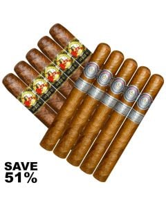 Double Stack La Gloria Serie R VS Montecristo Platinum