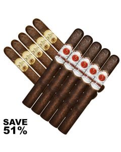 Double Stack Oliva G Mad VS Rocky Sun Grown Maduro Churchill