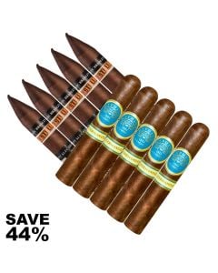 Double Stack AB Black Market Esteli VS H Upmann by AJ