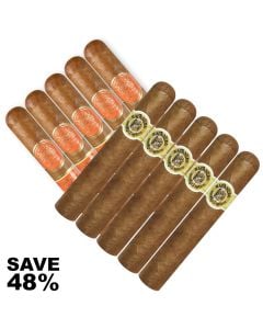 Double Stack H Upmann Sunrise VS Macanudo