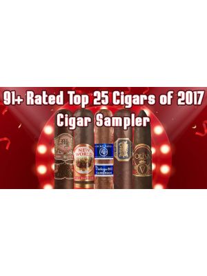 91 Plus Rated Top 25 Cigars Of 2017 Cigar Sampler