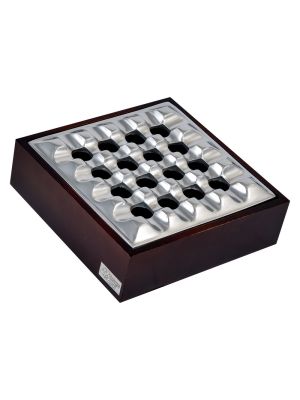 Rockford Smokin Ash Square Grid Ashtray