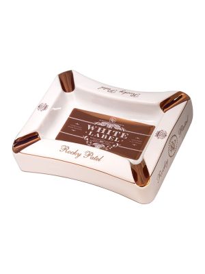 Rocky Patel White Label Porcelain Ashtray