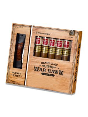 Henry Clay War Hawk Toro Gift Pack with Knife