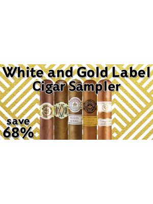 White and Gold Label Cigar Sampler
