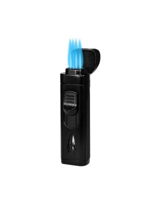 Lotus Monarch Quad Torch Lighter with Cutter
