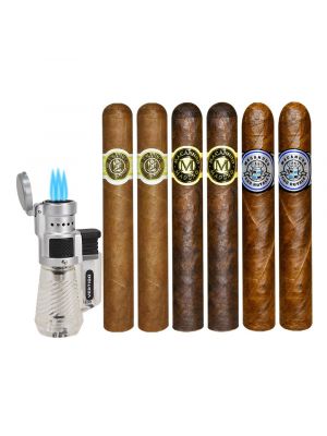 Macanudo Holiday Gift With Torch Lighter