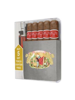 Romeo Y Julieta Primer Lote 770 Bordeaux - Toro Cigar Collection With Lighter