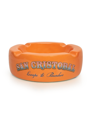 San Cristobal Ceramic Ashtray Melon