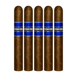 Cohiba Blue 5 1/2 x 50 - Robusto Natural pack of 5
