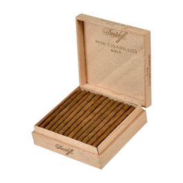 Davidoff Cigarillos Mini Cigarillos Gold 50 Natural box of 50