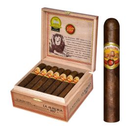 La Aurora 107 Robusto Natural box of 21