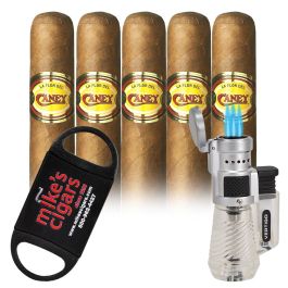 La Flor Del Caney Churchill and Lighter and Cutter pack of 5