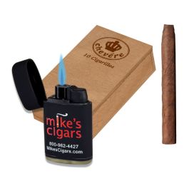 Chevere Cigarillos 10 and Mike's Cigars Lighter box of 10