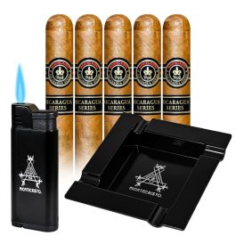 Montecristo Nicaragua Toro and Attache Gift Set pack of 5