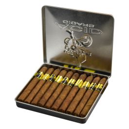 Acid Krush Cigarillos Classic Gold Sumatra Natural tin of 10