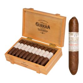 Gurkha Cellar Reserve 15 Year Solara-double robusto Natural box of 20