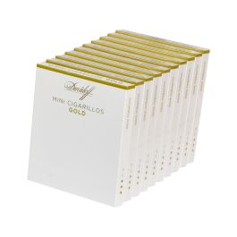 Davidoff Cigarillos Mini Cigarillos Gold 10 Natural unit of 100