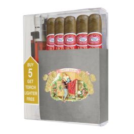 Romeo Y Julieta 1875 Bully Cigar Collection With Lighter box of 5