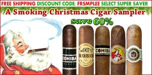A Smoking Christmas Cigar Sampler