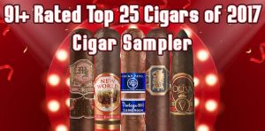 91 Plus Rated Top 25 Cigars Of 2017 Cigar Sampler