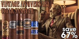 Vintage Anniversary Cigar Sampler