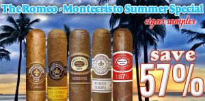 The Romeo Montecristo Summer Special Cigar Sampler