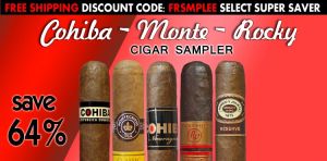 Cohiba Monte Rocky Cigar Sampler