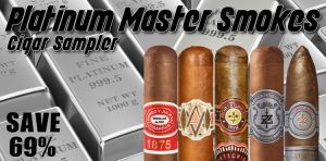 Platinum Master Smokes Cigar Sampler