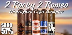 2 Rocky 2 Romeo Nicaraguan Cigar Sampler