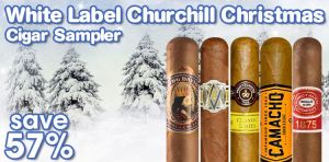 White Label Churchill Christmas Cigar Sampler