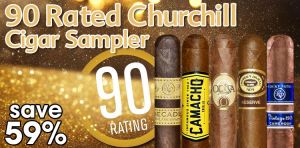 90 Rated Churchill Cigar Sampler