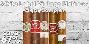 White Label Vintage Platinum Cigar Sampler