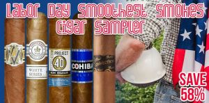Labor Day Smoothest Smoke Cigar Sampler