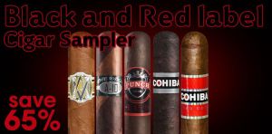 Black and Red Label Cigar Sampler