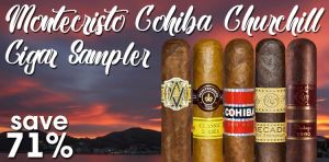 Montecristo Cohiba Churchill Cigar Sampler