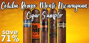 Cohiba Romeo Monte Nicaraguan Cigar Sampler