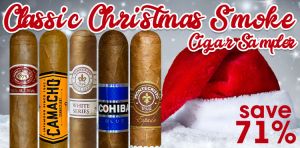 Classic Christmas Smoke Cigar Sampler
